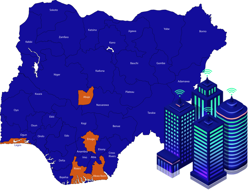 locations of broadbased communications: reliable internet service provider in lagos
